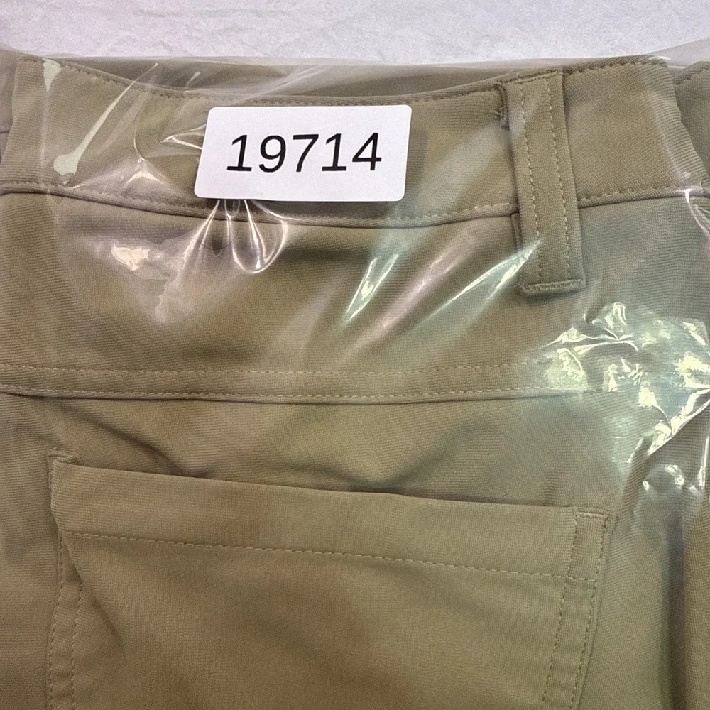 Lululemon ABC Classic Fit 28  Pants tan Mens Trouser LM5583S Zip Fly golf